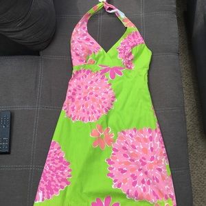 Lilly Pulitzer halter dress